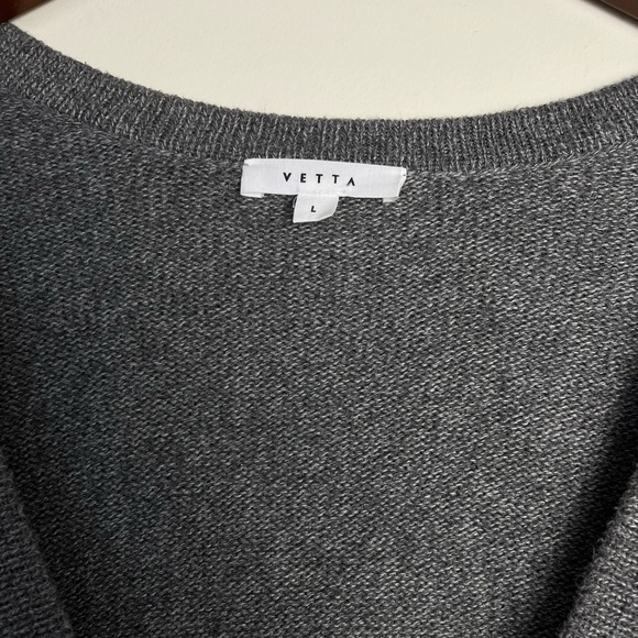 SOLD - Vetta Capsule V-Neck Oversized Sweater (size L) - Picture 7 of 9